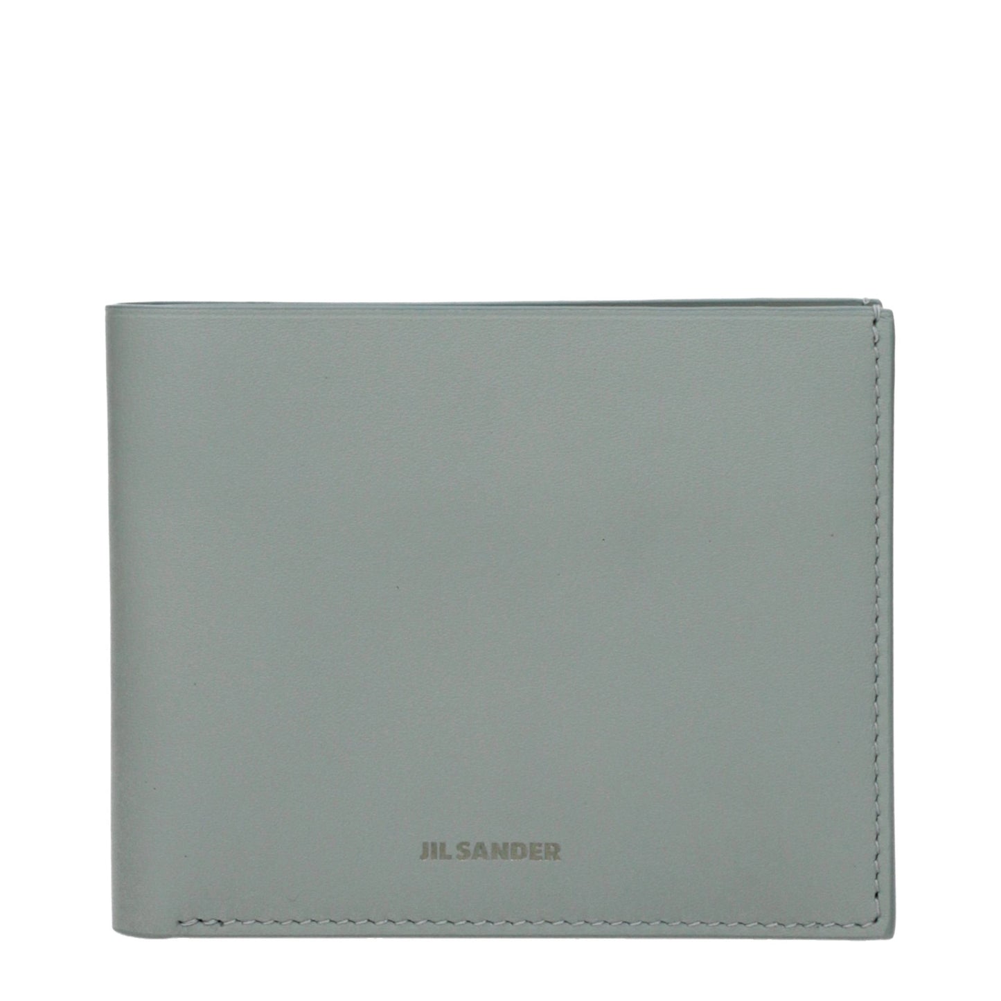Jil Sander Green Leather Wallet