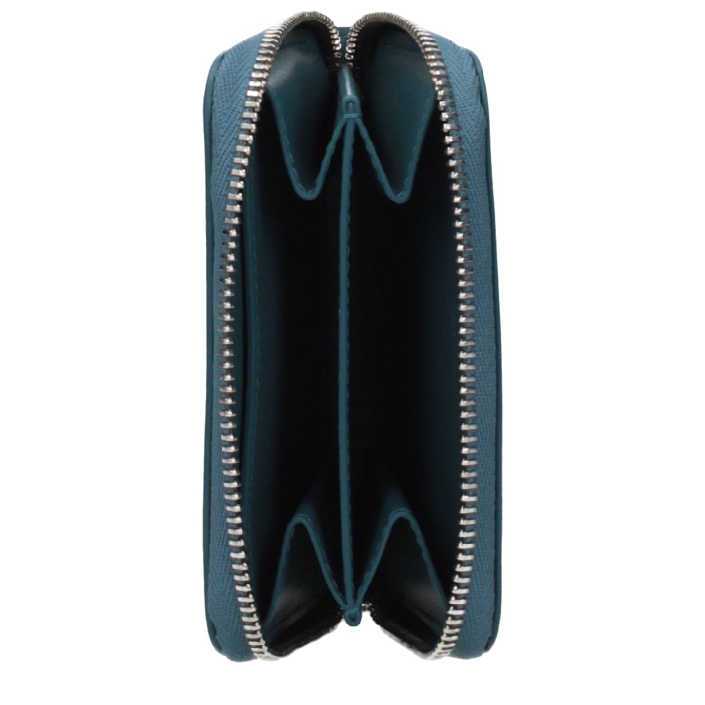 Jil Sander Blue Leather Wallet