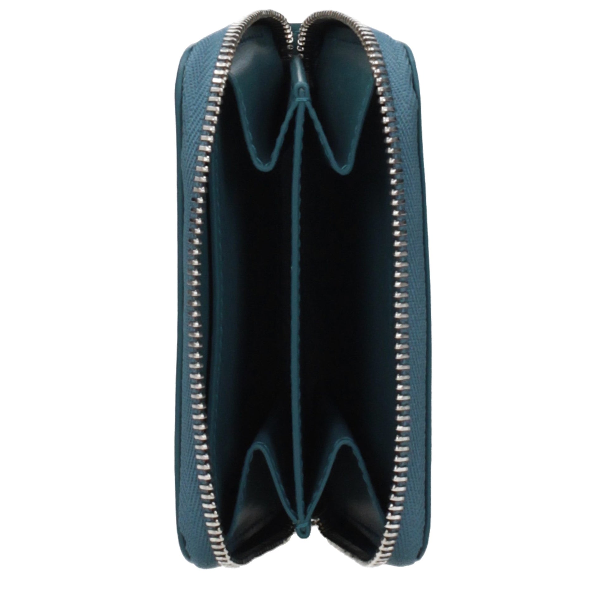 Jil Sander Blue Leather Wallet