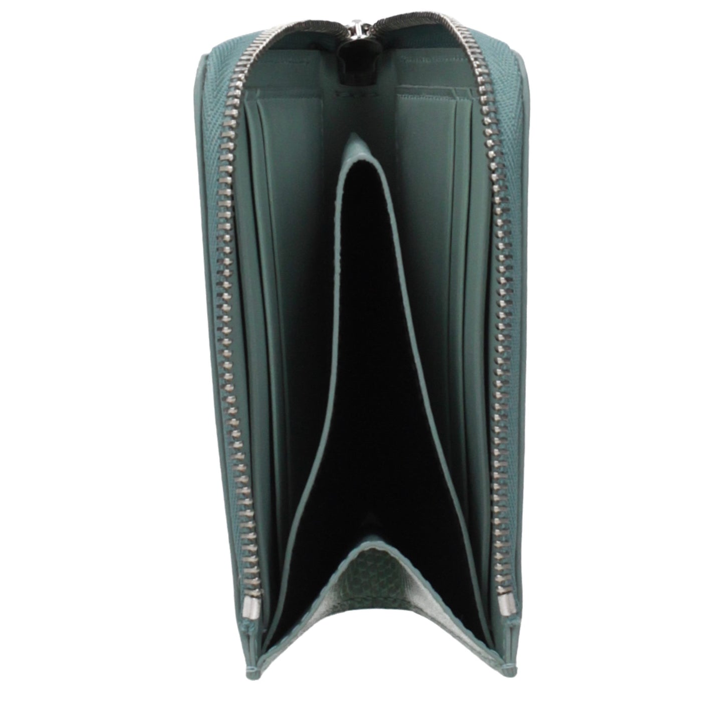 Jil Sander Green Leather Wallet