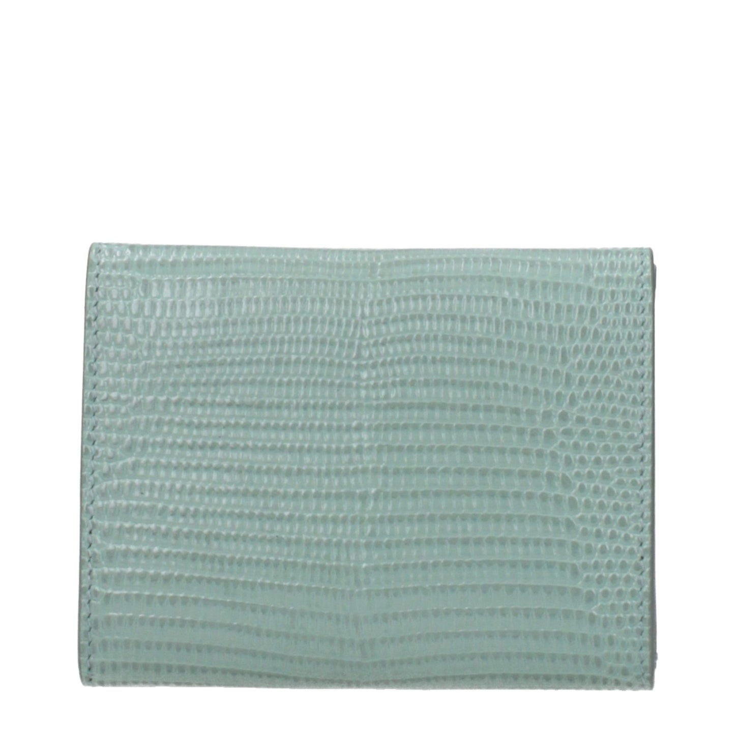 Jil Sander Green Leather Wallet