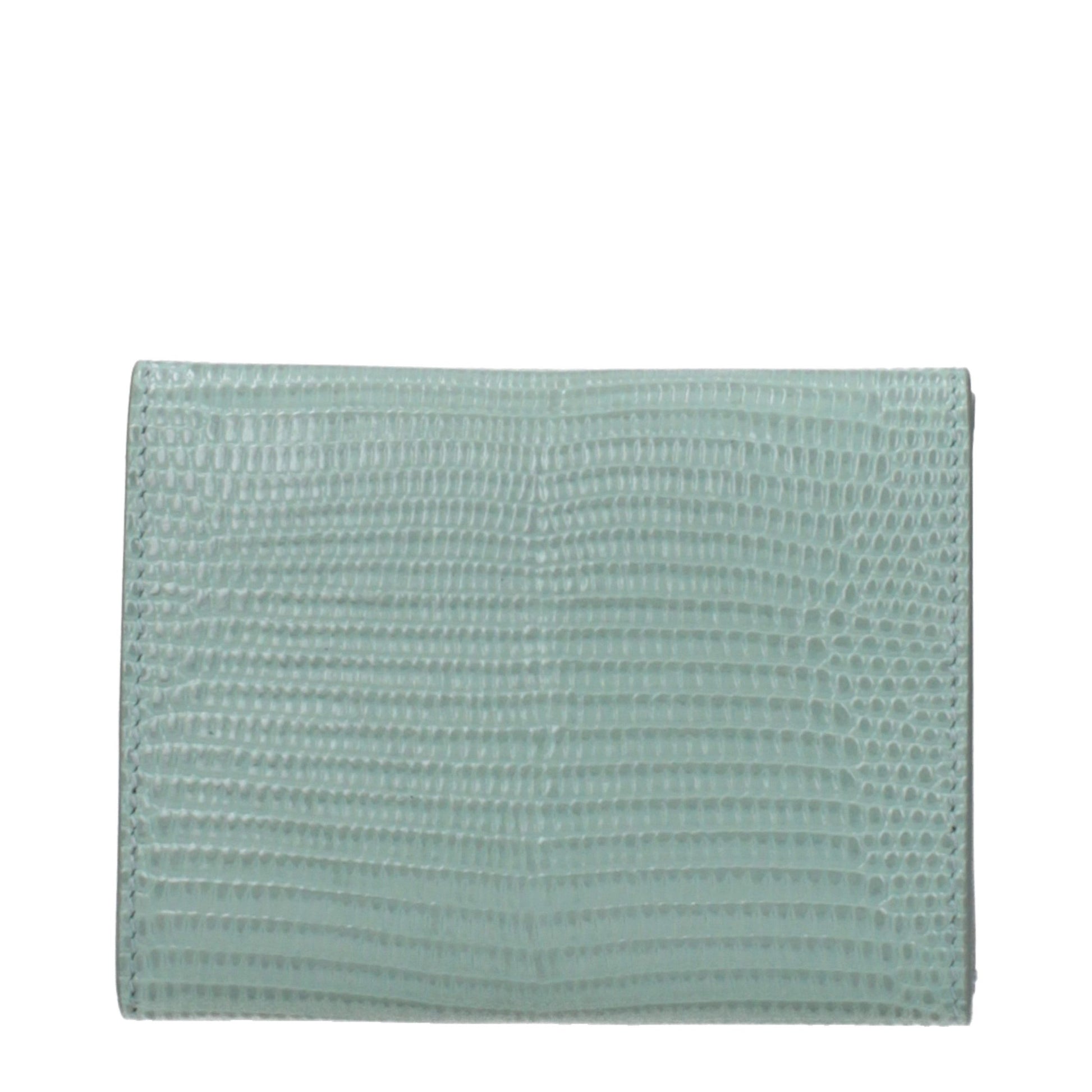 Jil Sander Green Leather Wallet