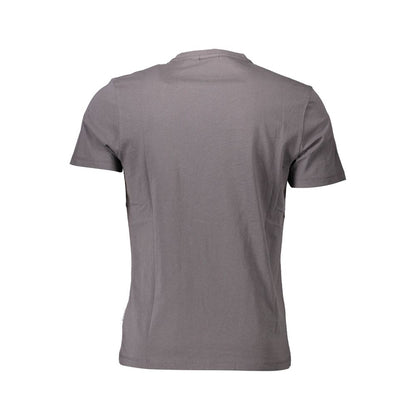 Napapijri Grigio Cotton Mens T-Shirt