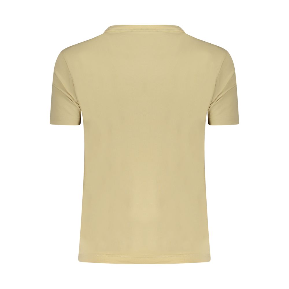 Desigual Beige Cotton Women T-Shirt