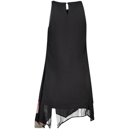Desigual Black Polyester Women Dress