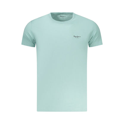 Pepe Jeans Azzurro Cotton Men T-Shirt