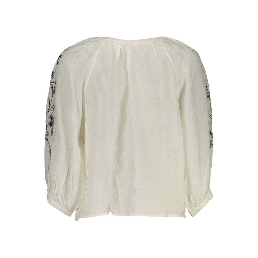 Desigual Roman Blue Viscosa Women's Shirt