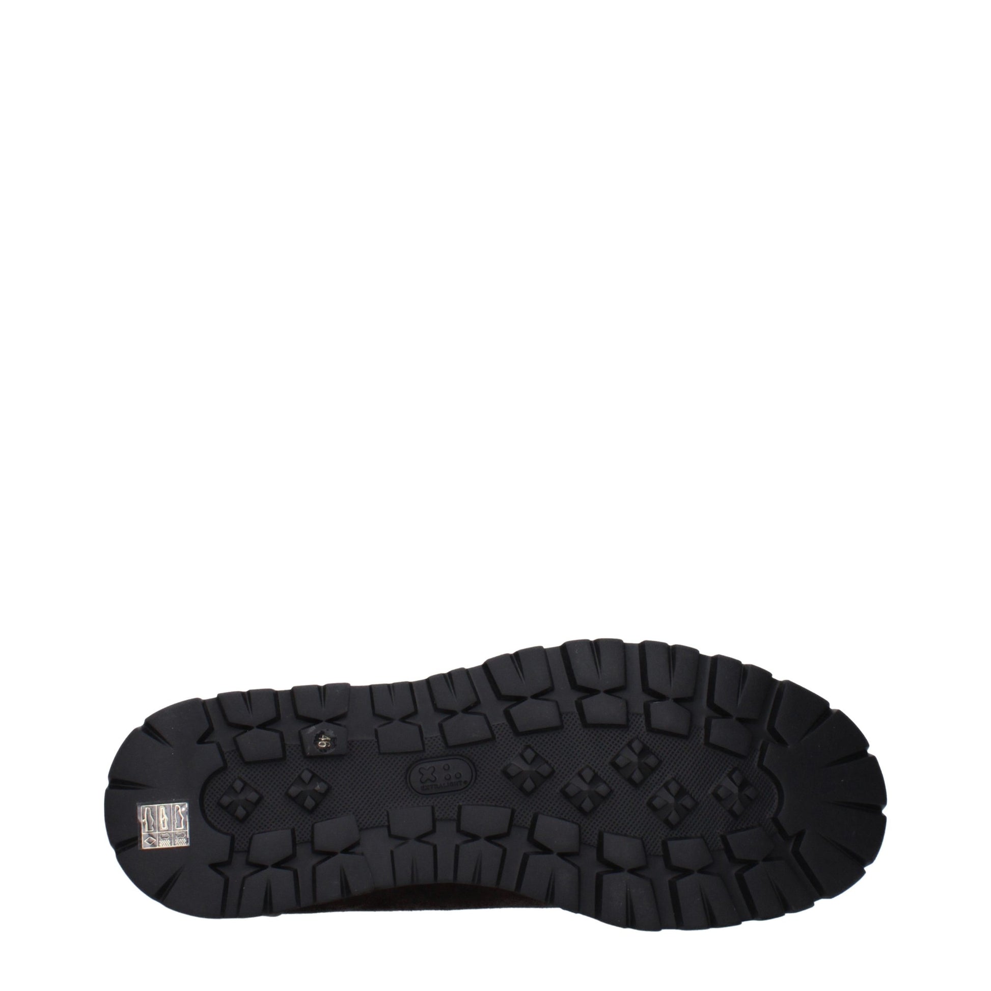Eleventy Brown Leather Athletic Sneakers