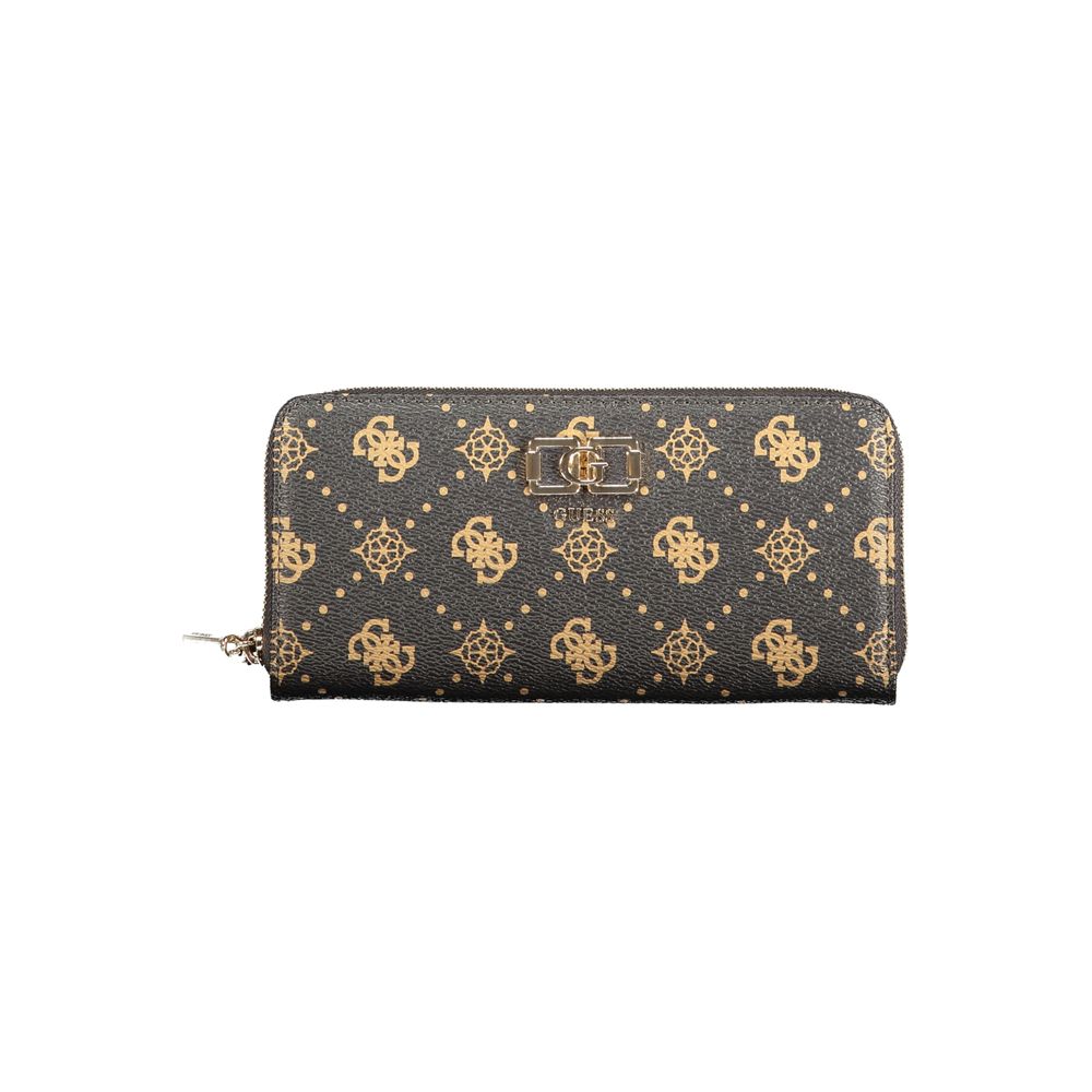 Guess Jeans Marrone Poliuretano Women Wallet