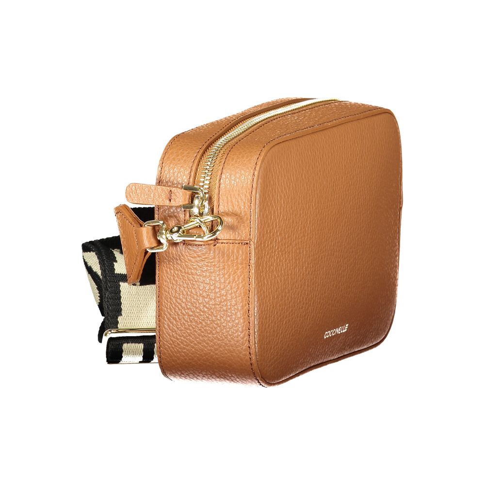 Coccinelle Marrone Leather Woman Handbag