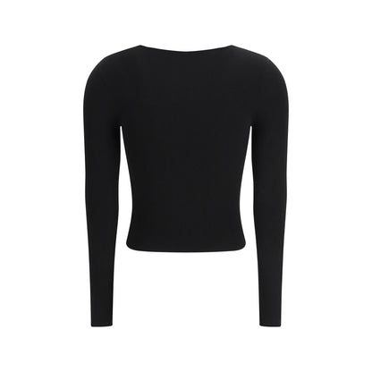 Alexander Wang Black Cotton Sweatshirt