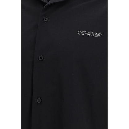 Off-White Black Cotton Shirt
