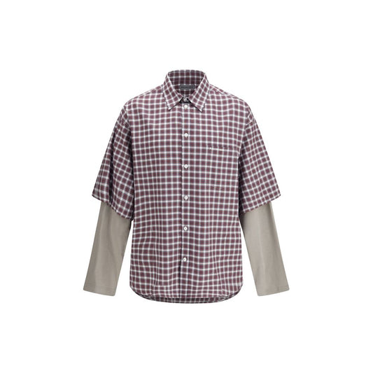 Balenciaga Multicolor Cotton Pattern Shirt