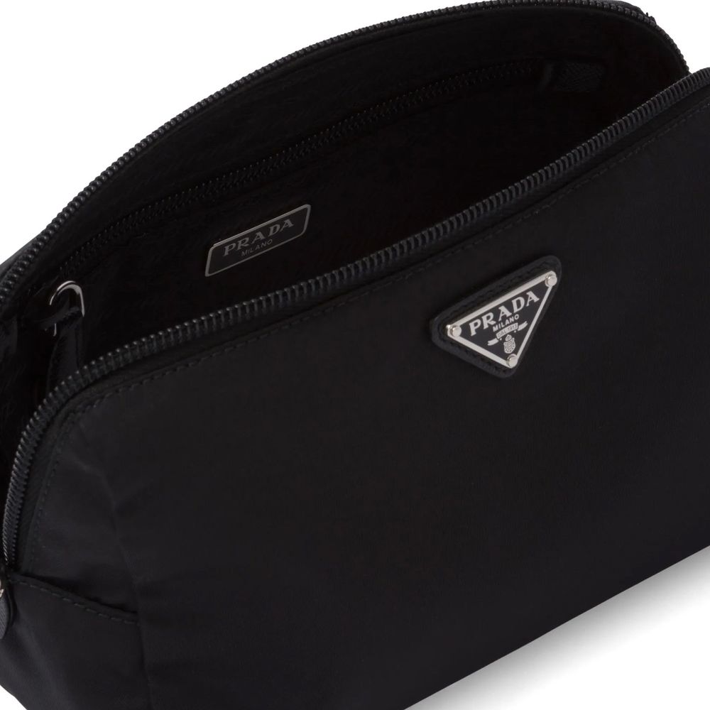 Prada Black Nylon Handbag