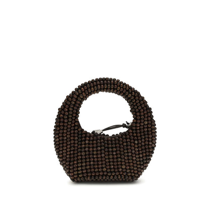Staud Black Other Fibres Handbag