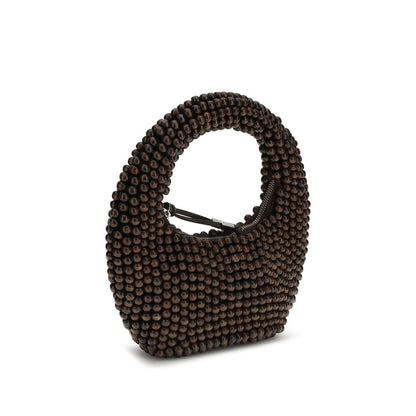 Staud Black Other Fibres Handbag