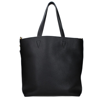 Versace Black Leather Shoulder Bag