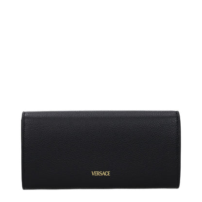 Versace Black Leather Wallet