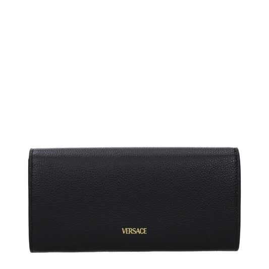 Versace Black Leather Wallet