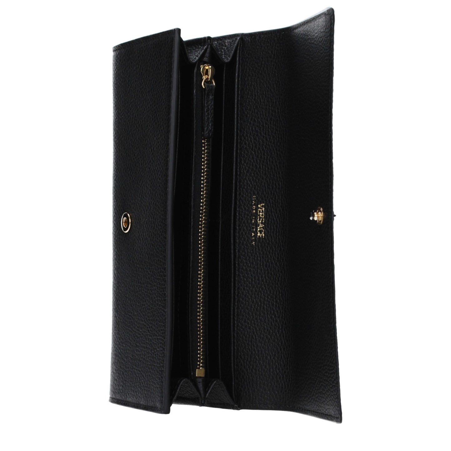 Versace Black Leather Wallet