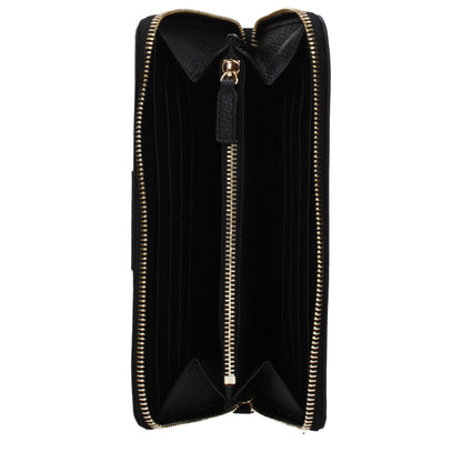 Versace Black Leather Wallet