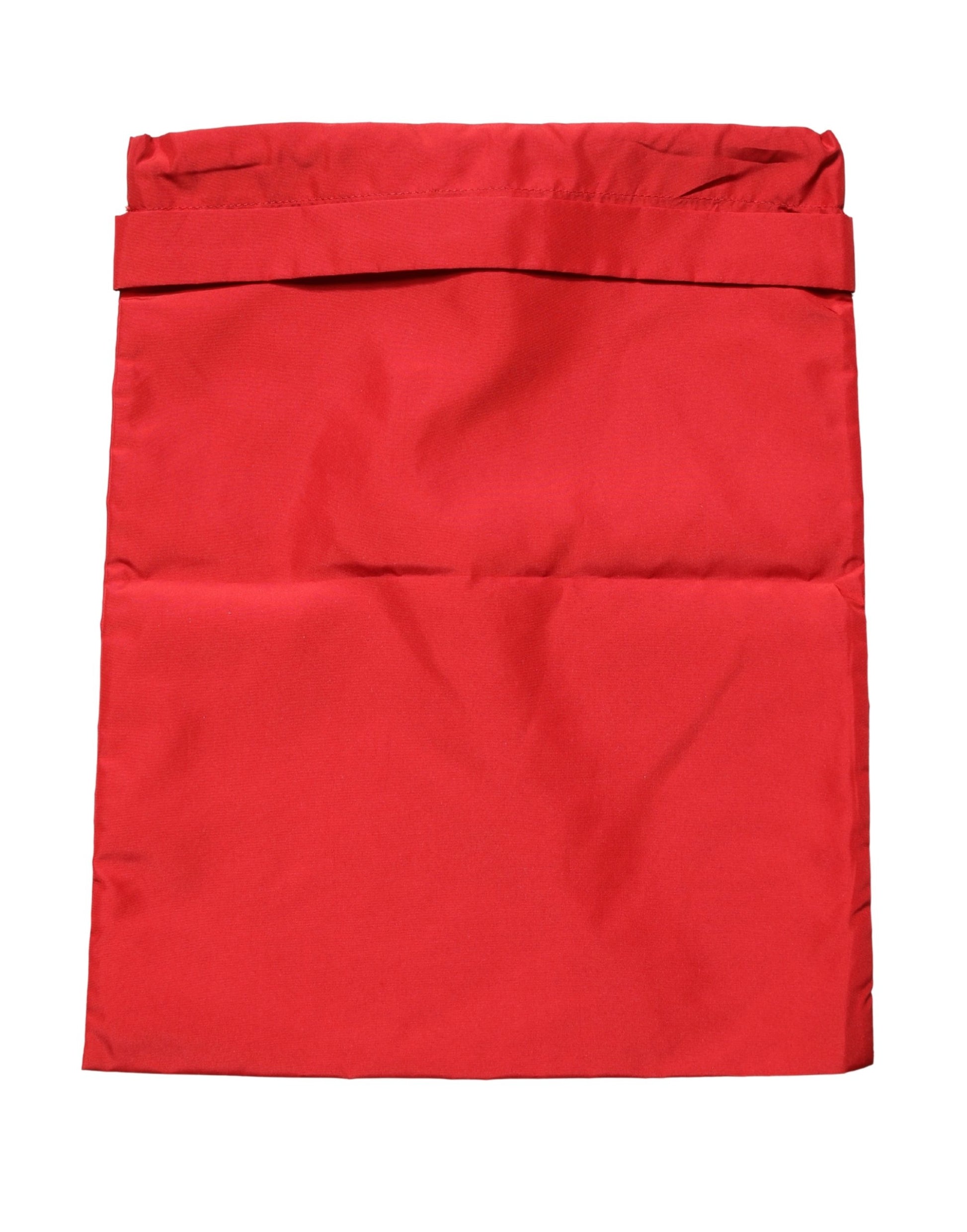 Dolce & Gabbana Red Polyester Men Drawstring Shorts Swimwear