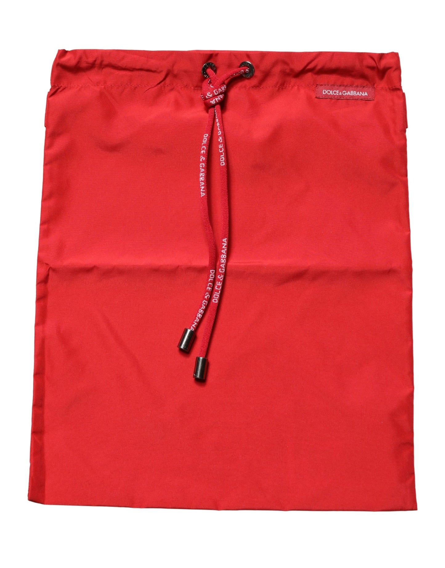 Dolce & Gabbana Red Polyester Men Drawstring Shorts Swimwear