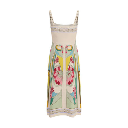 La Double J Multicolor Viscose Casual Dress