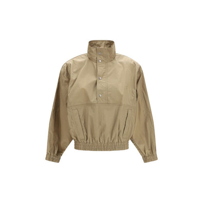 Saint Laurent Beige Polyester Shell Jacket