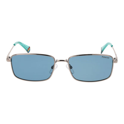 Polaroid Gray Metal Sunglasses