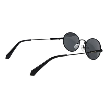 Polaroid Black Metal Sunglasses