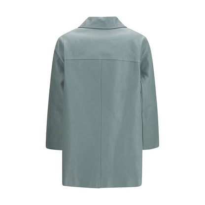 Chloé Blue Lamb Leather Leather Jacket
