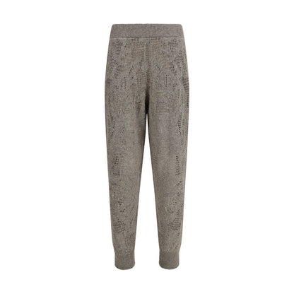 Brunello Cucinelli Brown Linen Casual Pants