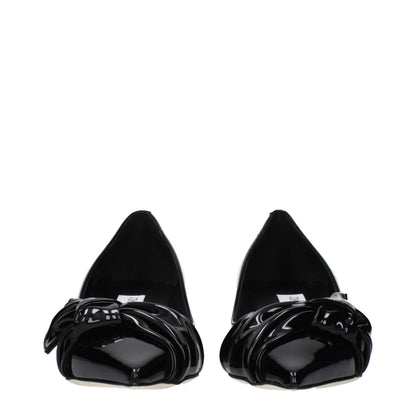 Jimmy Choo Black Leather Pumps