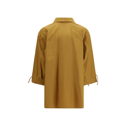 Max Mara Beige Cotton Shirt