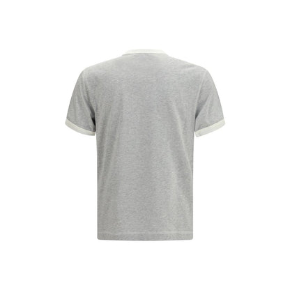Ami Paris Gray Cotton T-Shirt