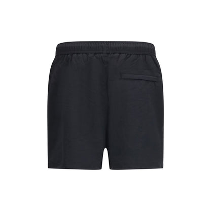 Represent Black Fabric Shorts