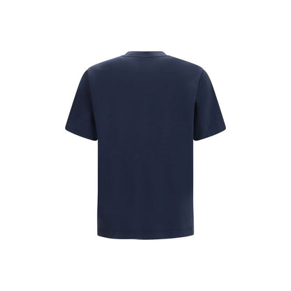 Maison Kitsuné Blue Cotton Bodysuit