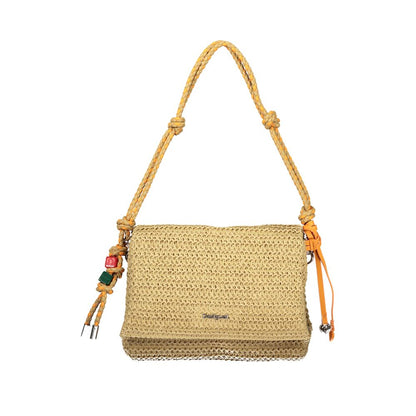 Desigual Beige Paper Women's Bag