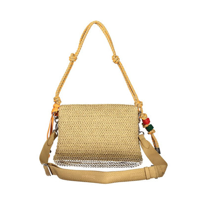 Desigual Beige Paper Women's Bag