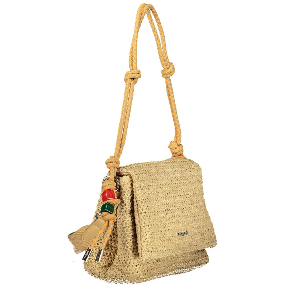 Desigual Beige Paper Women's Bag
