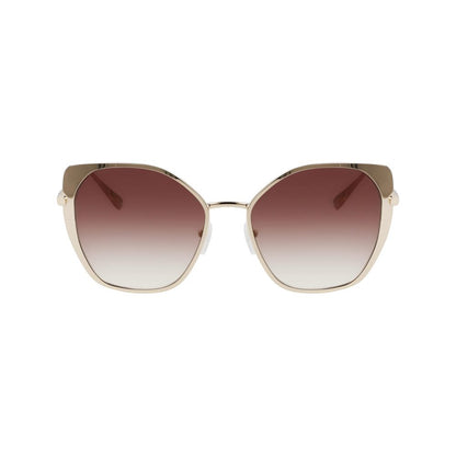 Longchamp Gold Metal Sunglasses