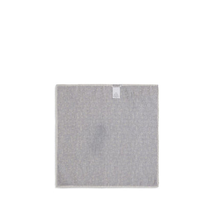 Brunello Cucinelli Gray Silk Wallet