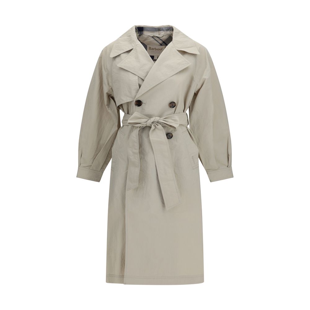Barbour Beige Polyamide Trench Coat