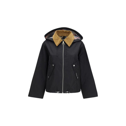 Barbour Black Polyester Shell Jacket