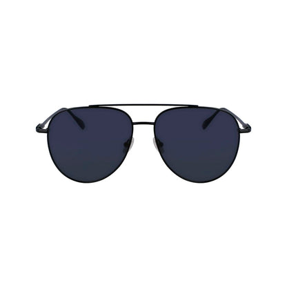 Ferragamo Black Metal Sunglasses