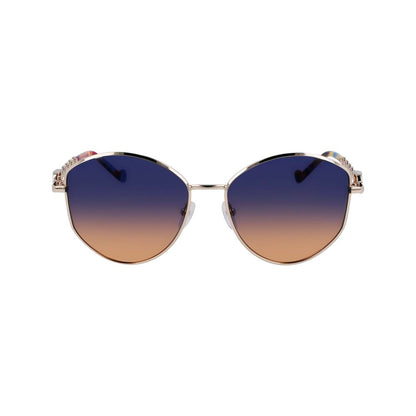 Liu Jo Gold Metal Sunglasses