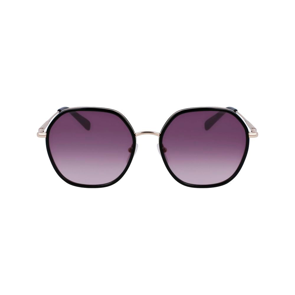 Longchamp Gold Metal Sunglasses