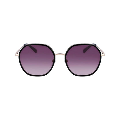 Longchamp Gold Metal Sunglasses