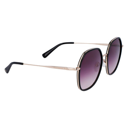 Longchamp Gold Metal Sunglasses